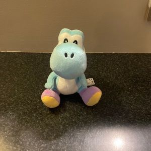 Blue yoshi plush super Mario